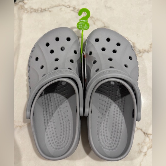 Crocs Classic Gray Clogs - Picture 2 of 4